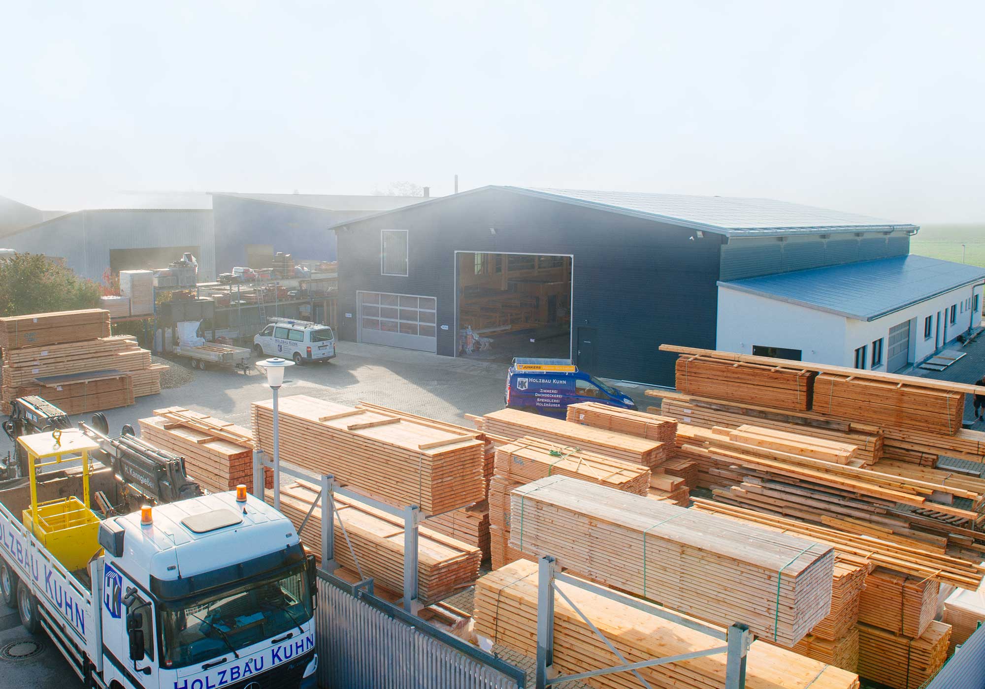 Header Holzbau Kuhn - Zimmerei und Fachbetrieb